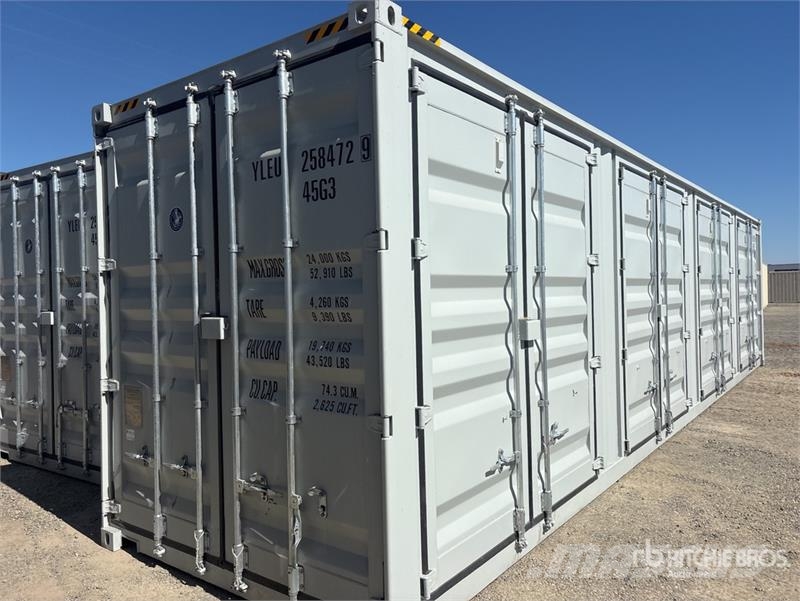  40 ft High Cube Multi-Door Storage Container (Unus Storage containers