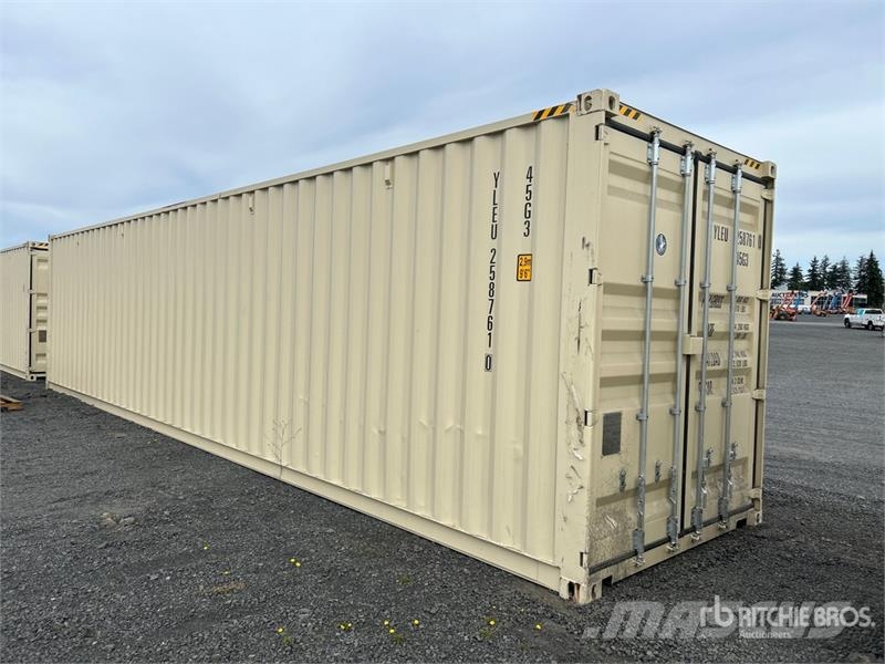 40 ft High Cube Multi-Door Storage Container Conteneurs de stockage
