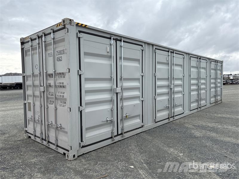 40 ft High Cube Multi-Door Storage Container Uzglabāšanas konteineri