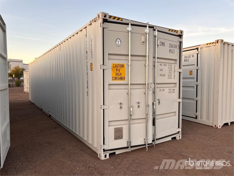 40 ft High Cube Multi-Door Storage Container Uzglabāšanas konteineri