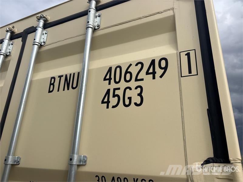  40 ft High Cube Multi-Door Storage Container Uzglabāšanas konteineri