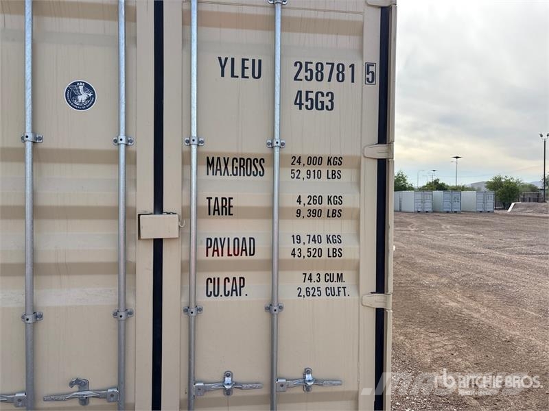 40 ft High Cube Multi-Door Storage Container Contenedores de almacenamiento