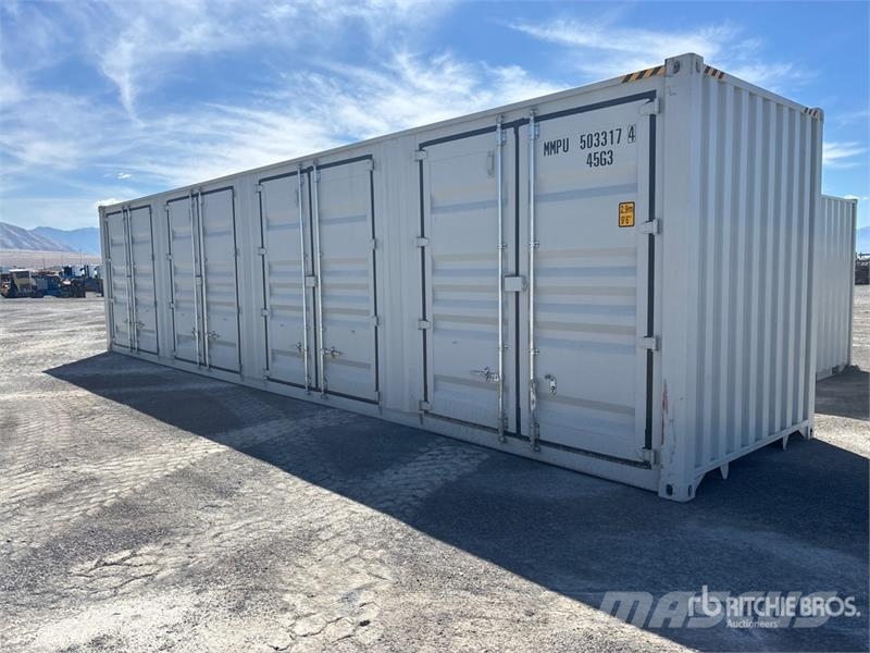  40 ft High Cube Multi-Door Storage Container Uzglabāšanas konteineri