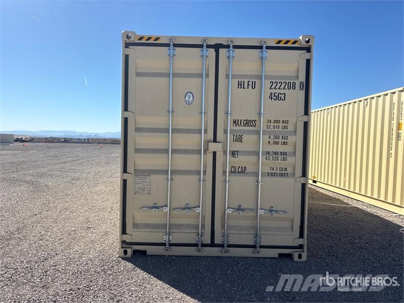  40 ft High Cube Multi-Door Storage Container Uzglabāšanas konteineri