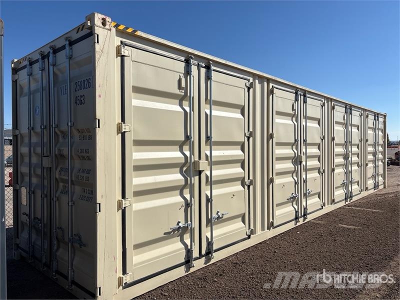 40 ft High Cube Multi-Door Storage Container (Unus Lagerbehälter