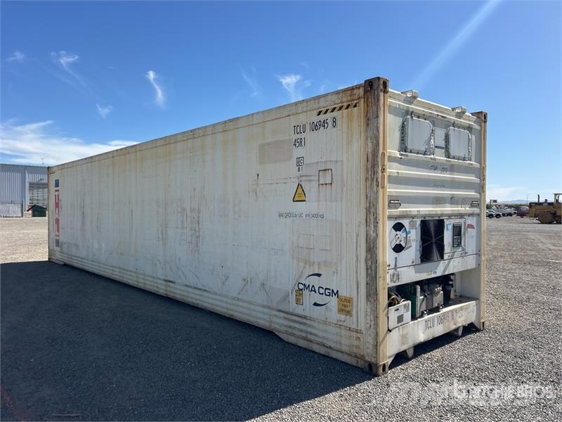 40 ft High Cube Refrigerated Storage Container (In Varastokontit