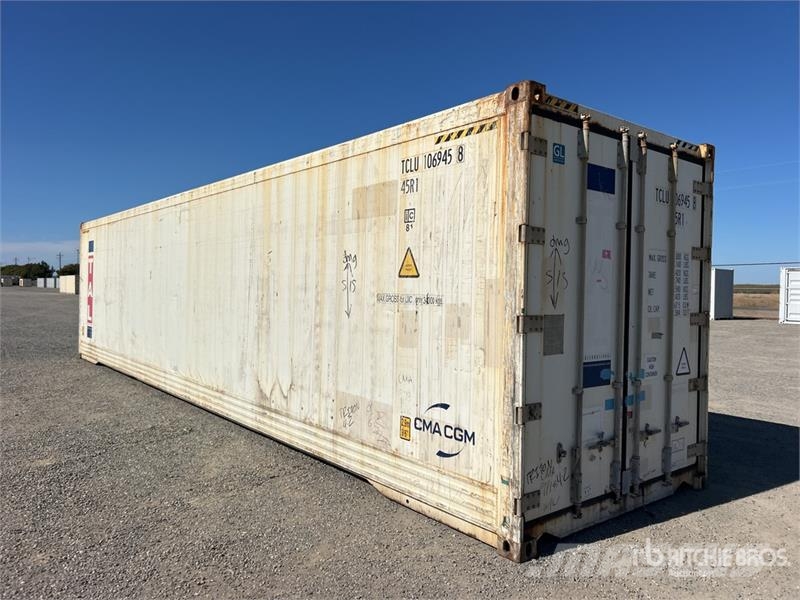 40 ft High Cube Refrigerated Storage Container (In Varastokontit