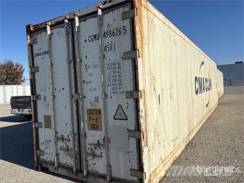 40 ft High Cube Refrigerated ft High Cube Storage Kontejnerji za skladiščenje