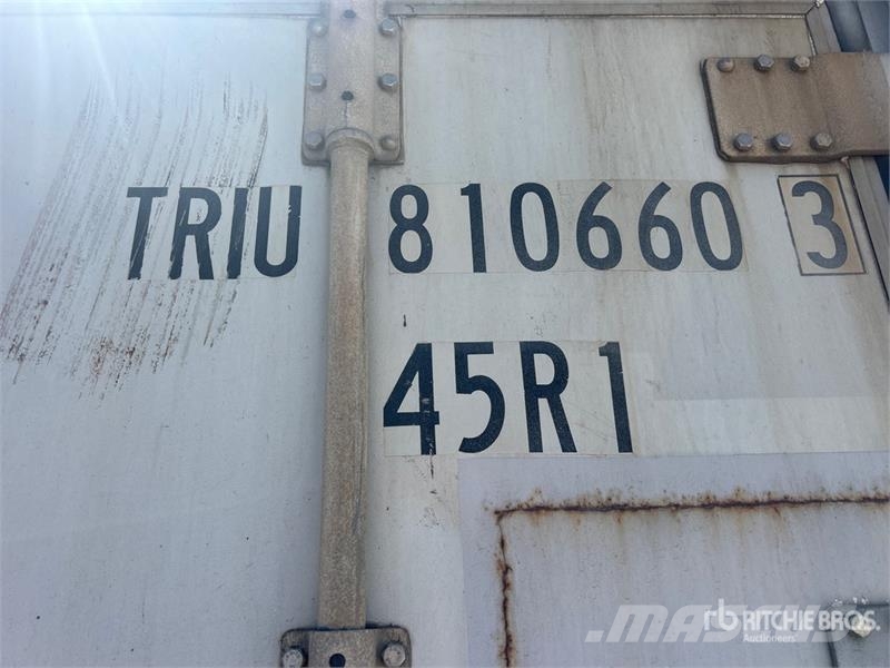 40 ft High Cube Refrigerated Storage Container (In 儲存用貨櫃