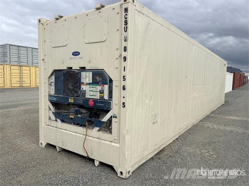 40 ft High Cube Refrigerated 220v 3 phase Storage Uzglabāšanas konteineri