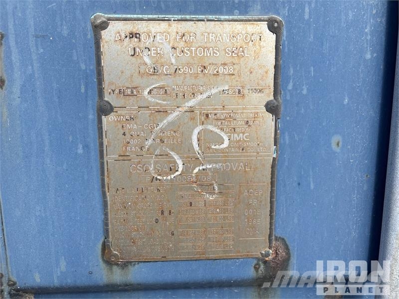 40 ft High Cube Storage Container Kontejnerji za skladiščenje