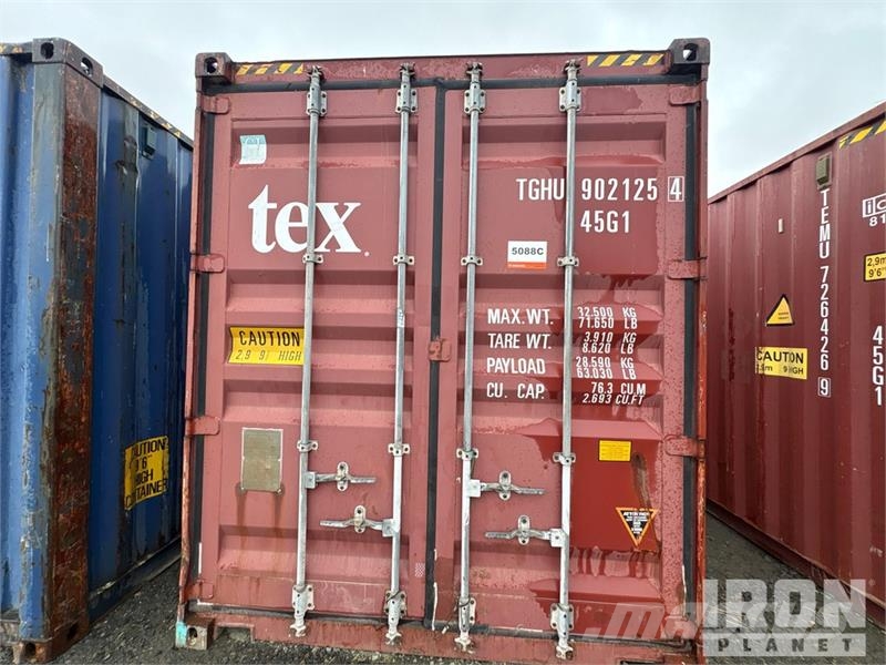 40 ft High Cube Storage Container Lagerbehälter