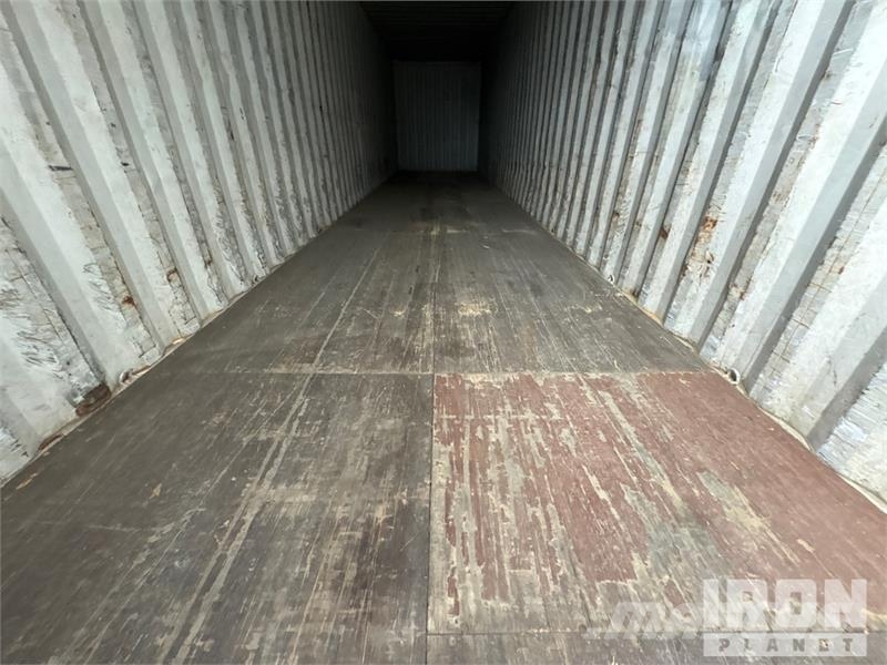 40 ft High Cube Storage Container Container αποθήκευσης