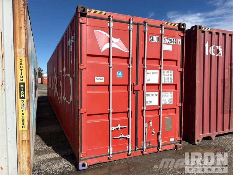  40 ft High Cube Storage Container Kontejnerji za skladiščenje