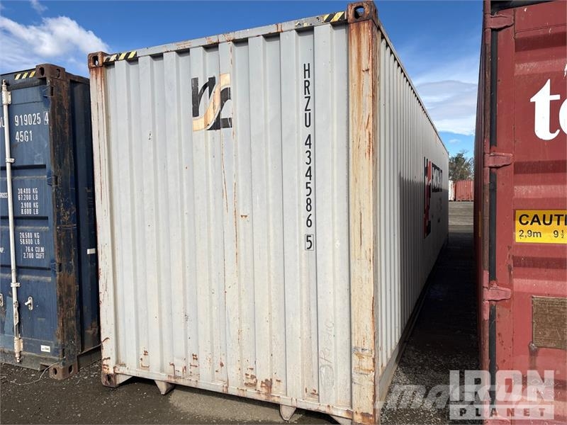 40 ft High Cube Storage Container Container αποθήκευσης