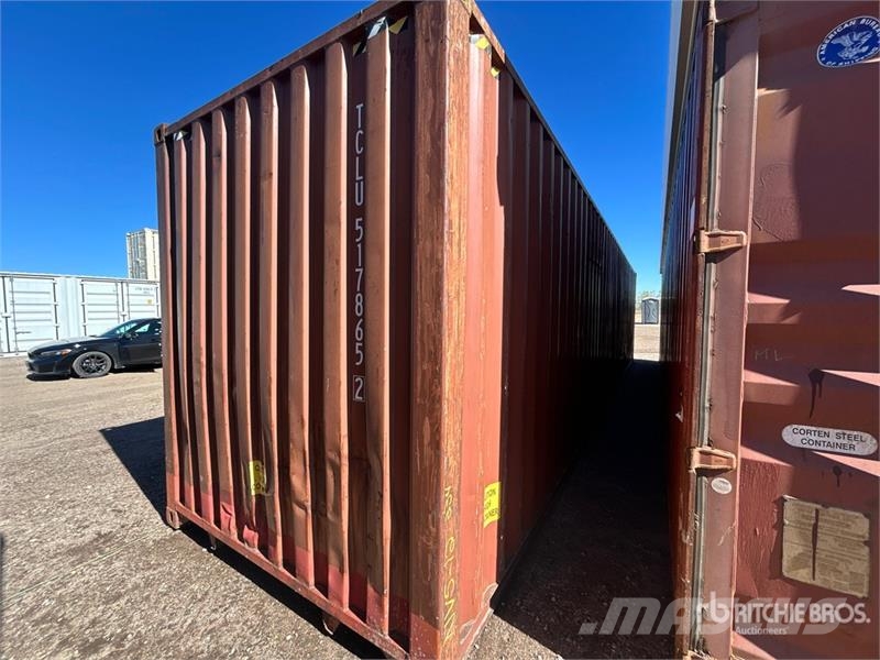  40 ft High Cube Storage Container Uzglabāšanas konteineri