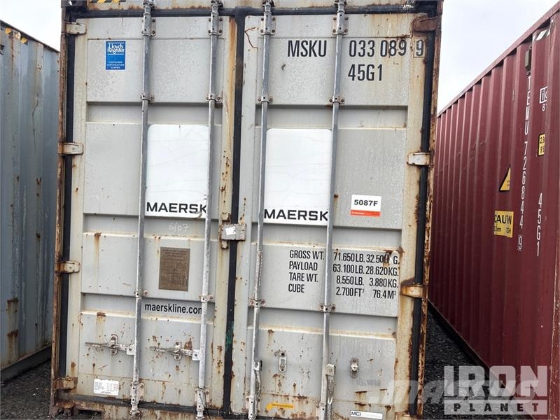 40 ft High Cube Storage Container Kontejnerji za skladiščenje