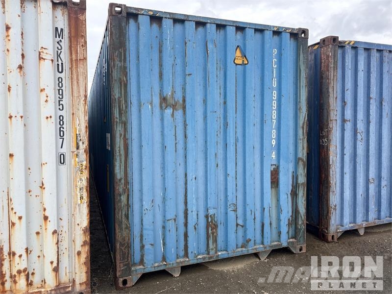 40 ft High Cube Storage Container Container αποθήκευσης