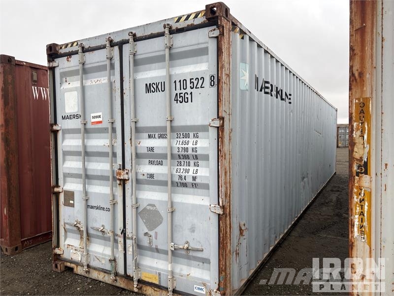 40 ft High Cube Storage Container Kontejnerji za skladiščenje