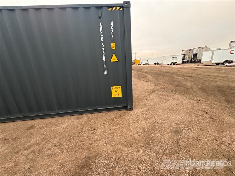  40 ft High Cube Storage Container Uzglabāšanas konteineri