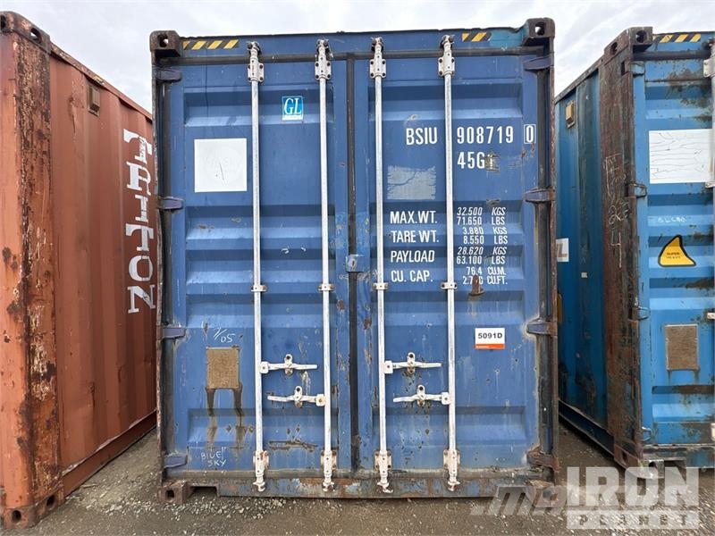 40 ft High Cube Storage Container Container αποθήκευσης