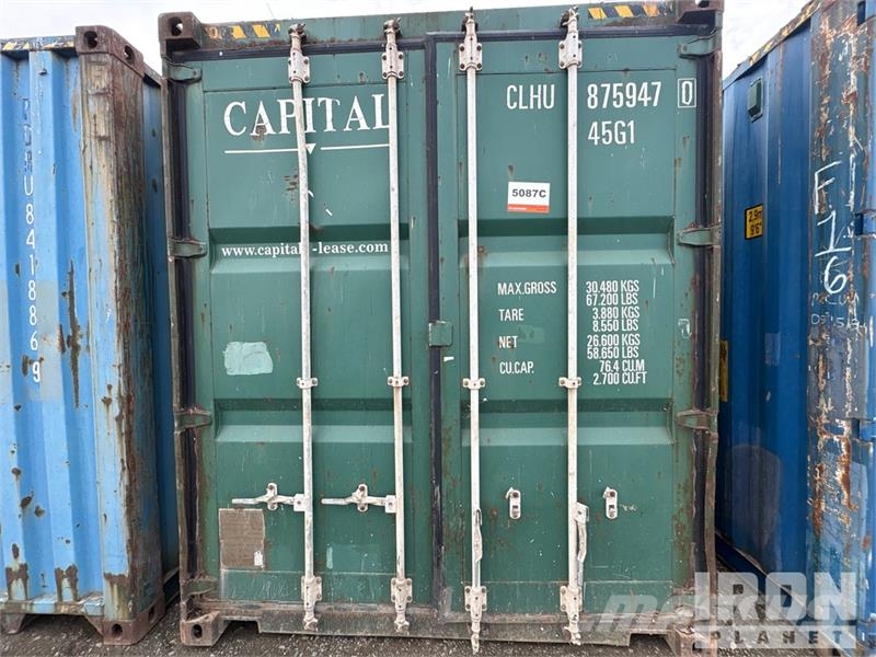 40 ft High Cube Storage Container Container αποθήκευσης