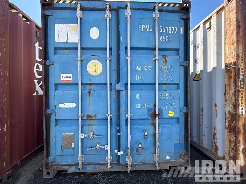 40 ft High Cube Storage Container Container αποθήκευσης