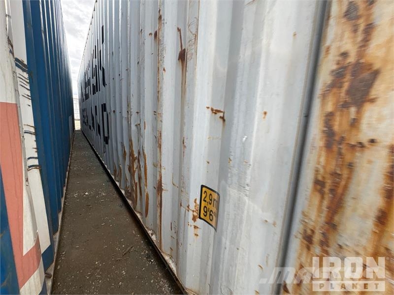 40 ft High Cube Storage Container Container αποθήκευσης
