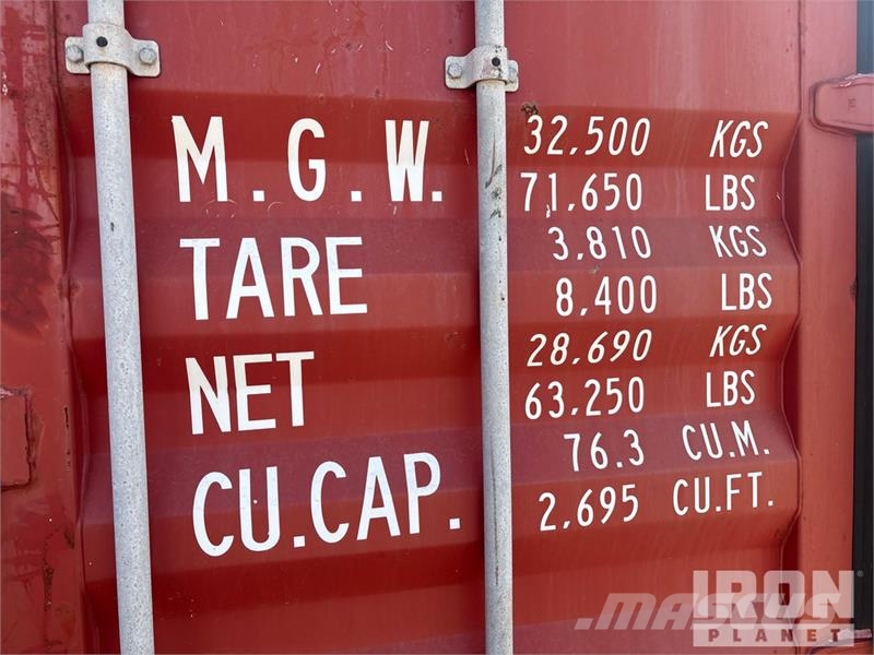  40 ft High Cube Storage Container Контейнери для зберігання