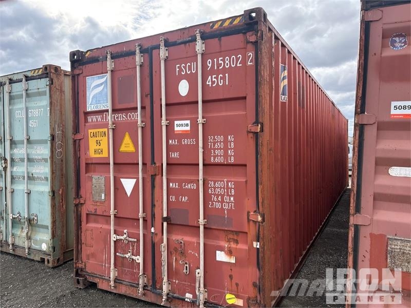 40 ft High Cube Storage Container Kontejnerji za skladiščenje