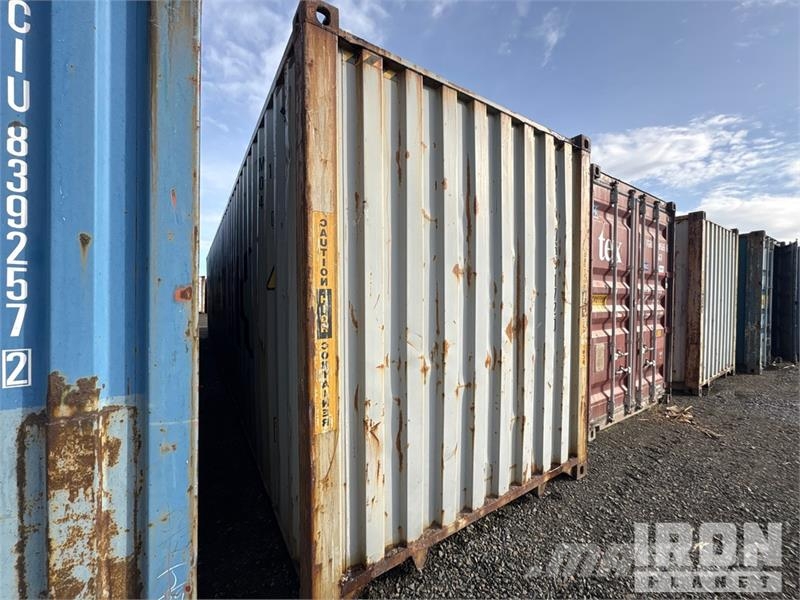 40 ft High Cube Storage Container Kontejnerji za skladiščenje