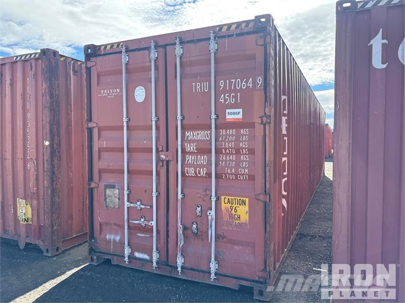 40 ft High Cube Storage Container Kontejnerji za skladiščenje