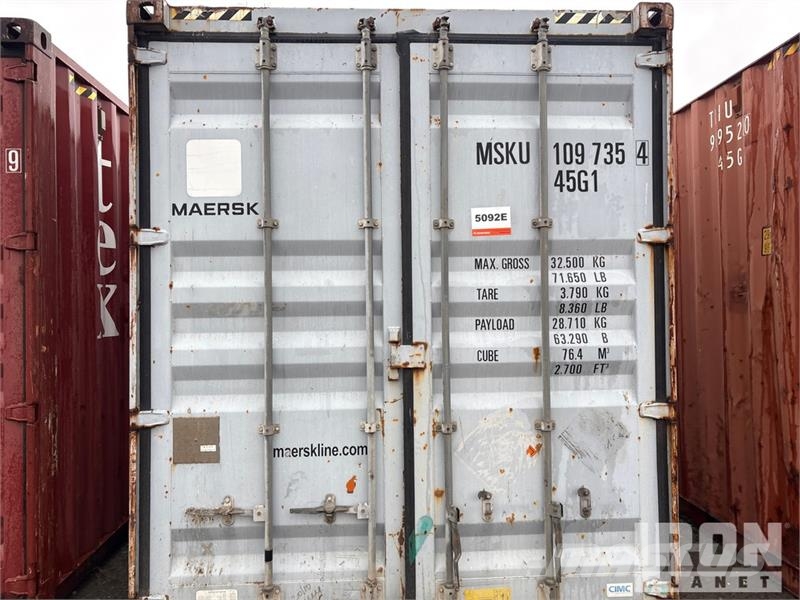 40 ft High Cube Storage Container Lagerbehälter