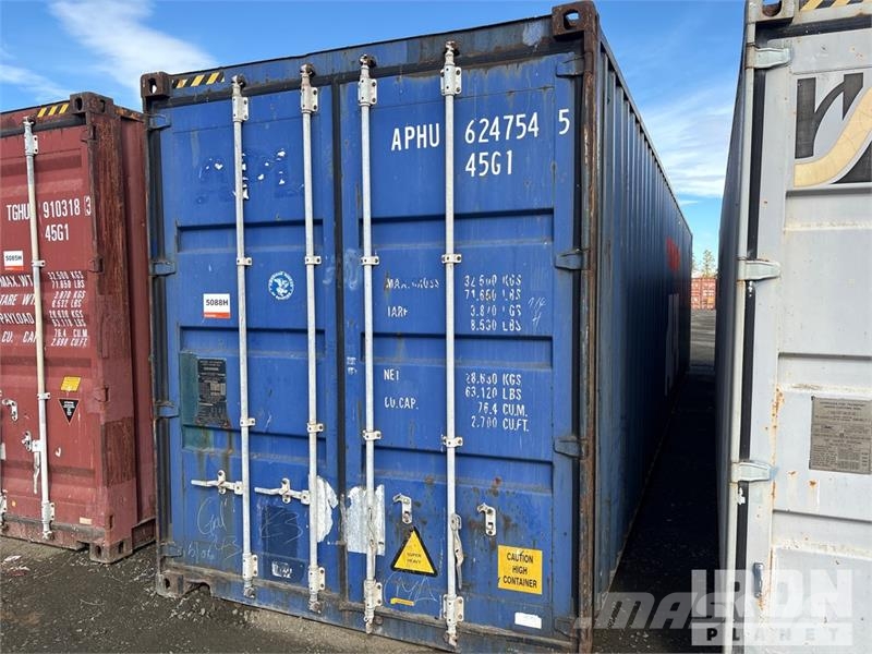 40 ft High Cube Storage Container Container αποθήκευσης