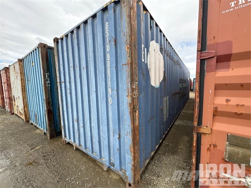 40 ft High Cube Storage Container Container αποθήκευσης