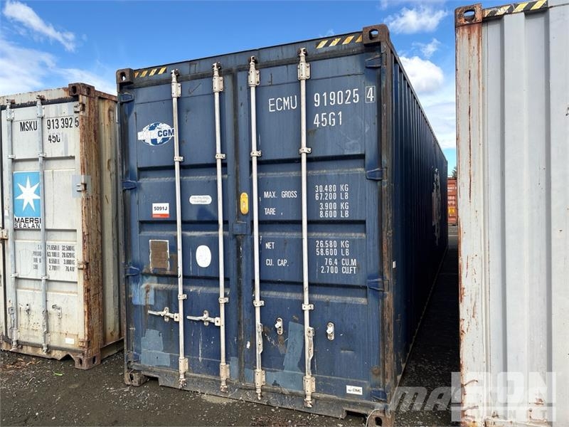 40 ft High Cube Storage Container Container αποθήκευσης