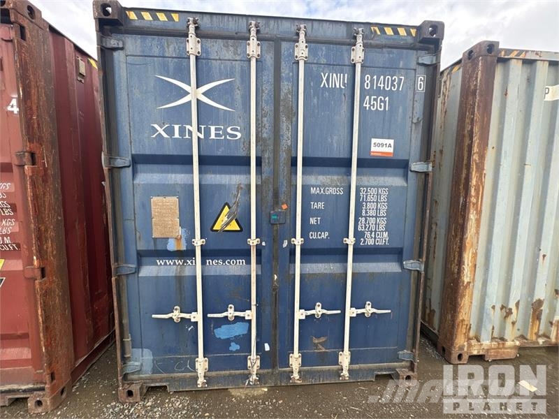 40 ft High Cube Storage Container Container αποθήκευσης