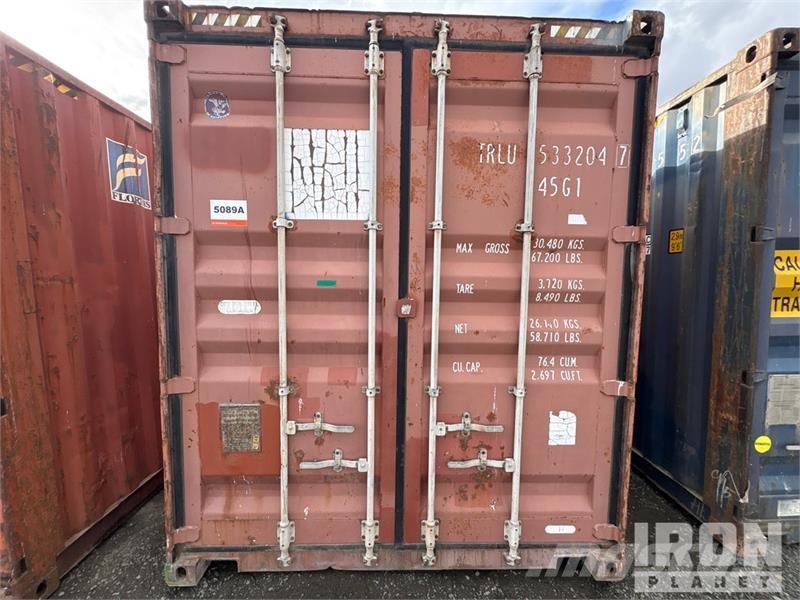 40 ft High Cube Storage Container Kontejnerji za skladiščenje