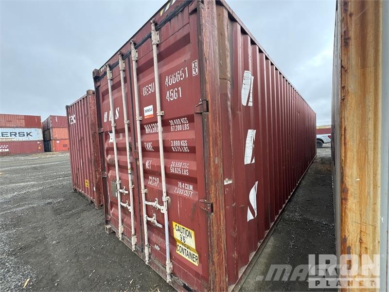 40 ft High Cube Storage Container Kontejnerji za skladiščenje
