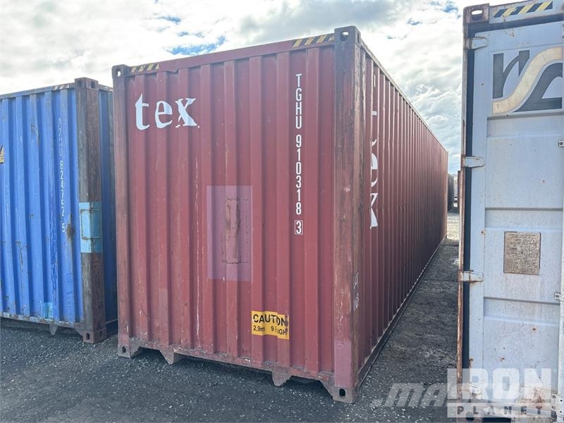 40 ft High Cube Storage Container Container αποθήκευσης