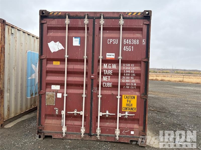 40 ft High Cube Storage Container Kontejnerji za skladiščenje