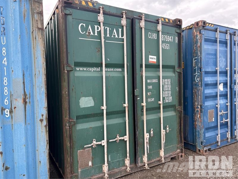 40 ft High Cube Storage Container Container αποθήκευσης