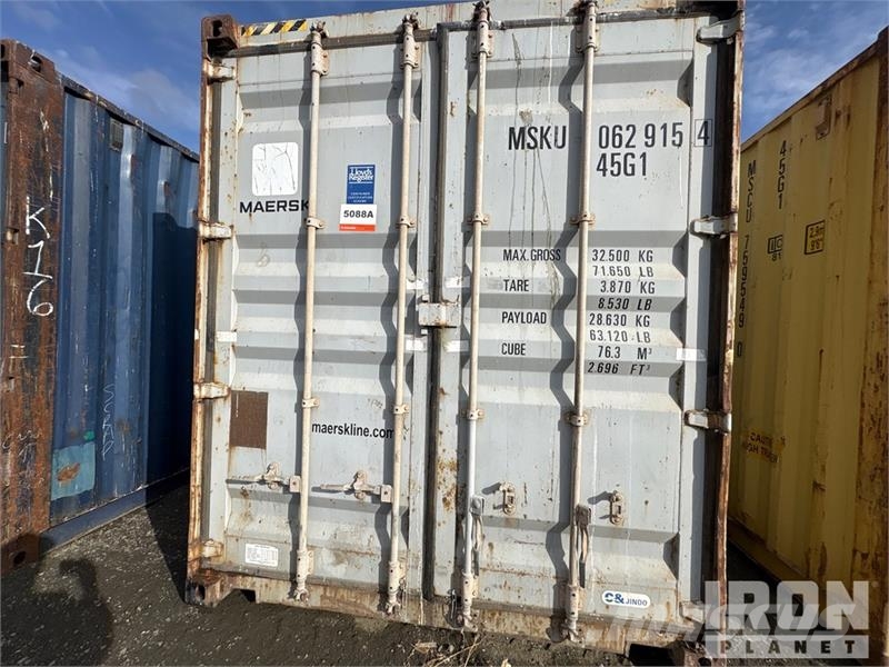 40 ft High Cube Storage Container Kontejnerji za skladiščenje