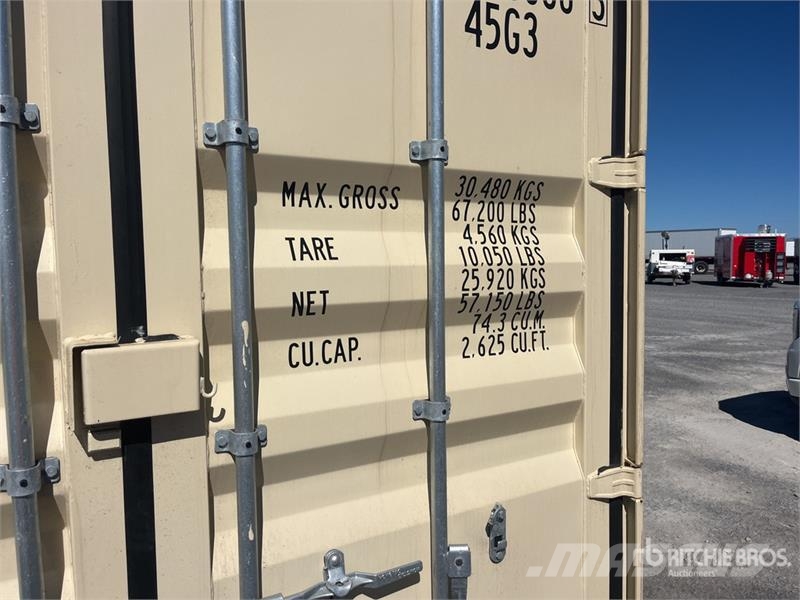 40 ft High Cube Storage Container 貯蔵