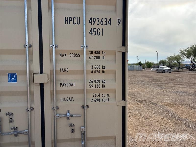  40 ft High Cube Storage Container حاويات تخزين