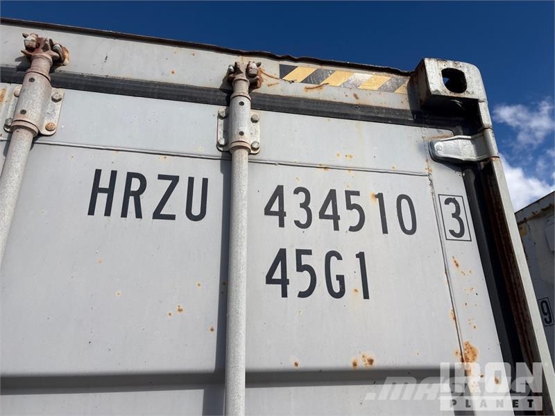 40 ft High Cube Storage Container Container αποθήκευσης