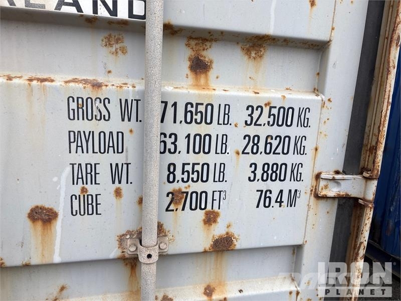 40 ft High Cube Storage Container Soojakud