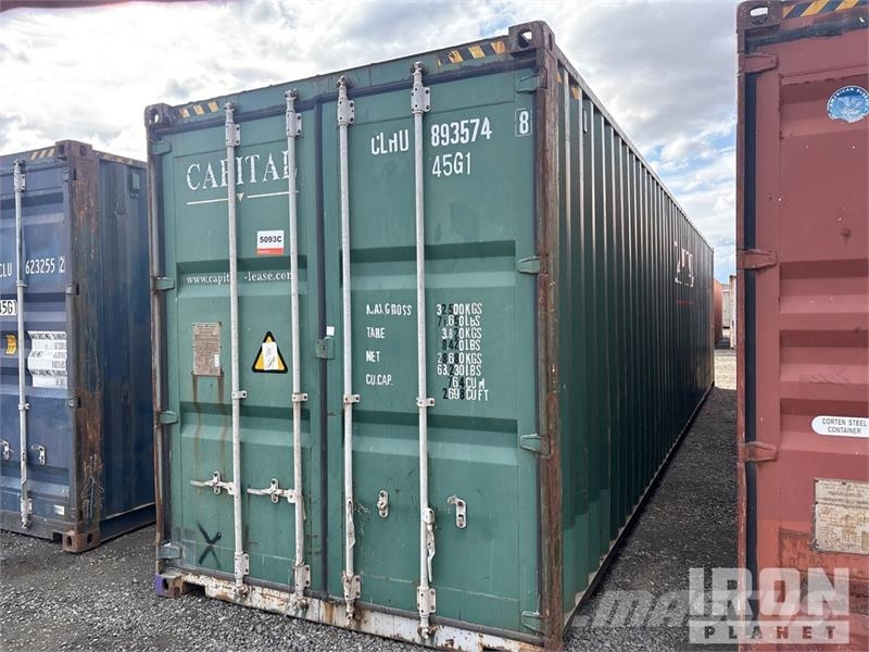 40 ft High Cube Storage Container Kontejnerji za skladiščenje