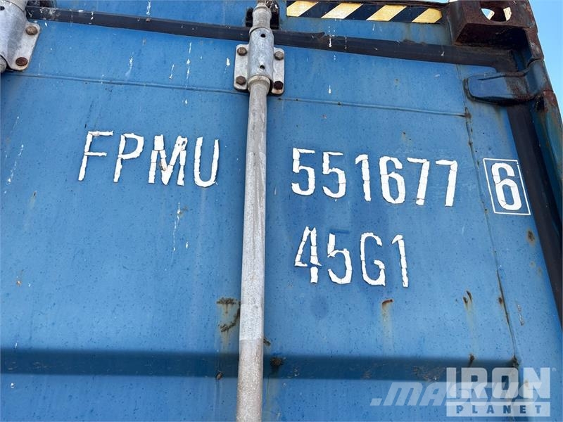 40 ft High Cube Storage Container Container αποθήκευσης