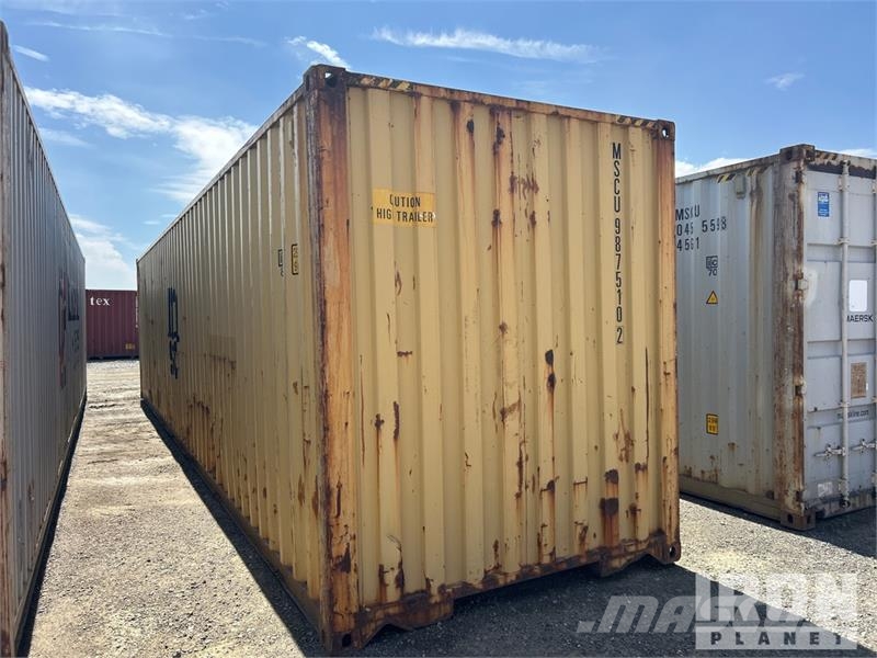 40 ft High Cube Storage Container Raktárkonténerek